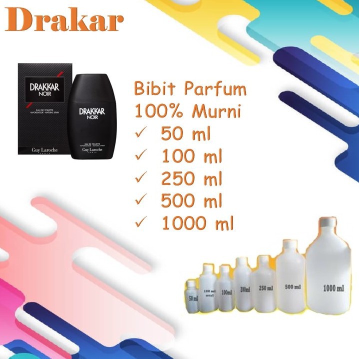 Bibit Biang Parfum Murni 100% DRAKAR