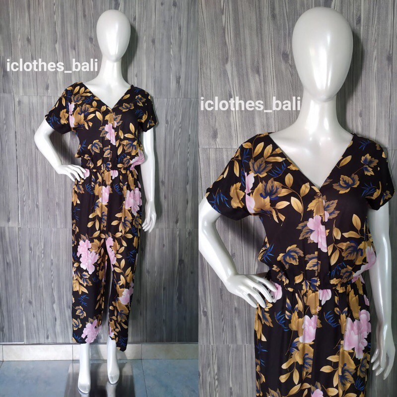 LONG JUMPSUIT CASSANDRA JC001/LONG DRESS/DRESSBALI/JUMPSUIT MURAH/GROSIR BALI/DRESS