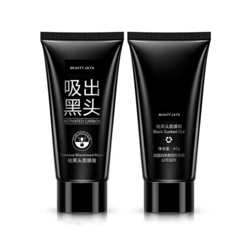 BEAUTY JAYA - MASKER ARANG MASKER KOMEDO HIDUNG WAJAH /BLACKHEAD REMOVER PEEL OFF BLACKMASK CHARCOAL