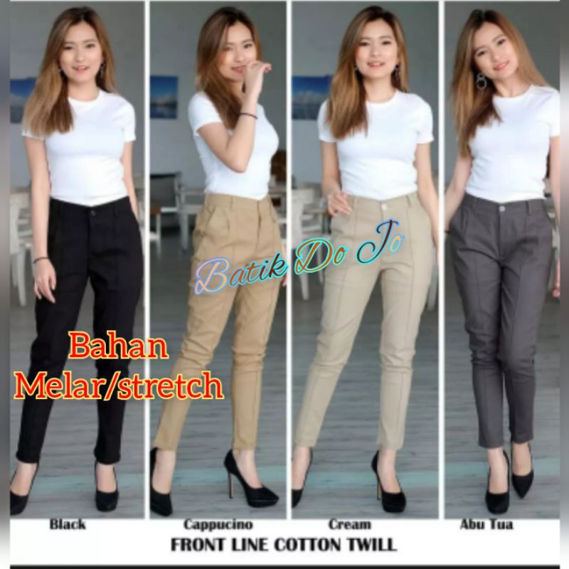 BAGGY PANTS STREET CELANA PANJANG WANITA CELANA KANTOR KERJA