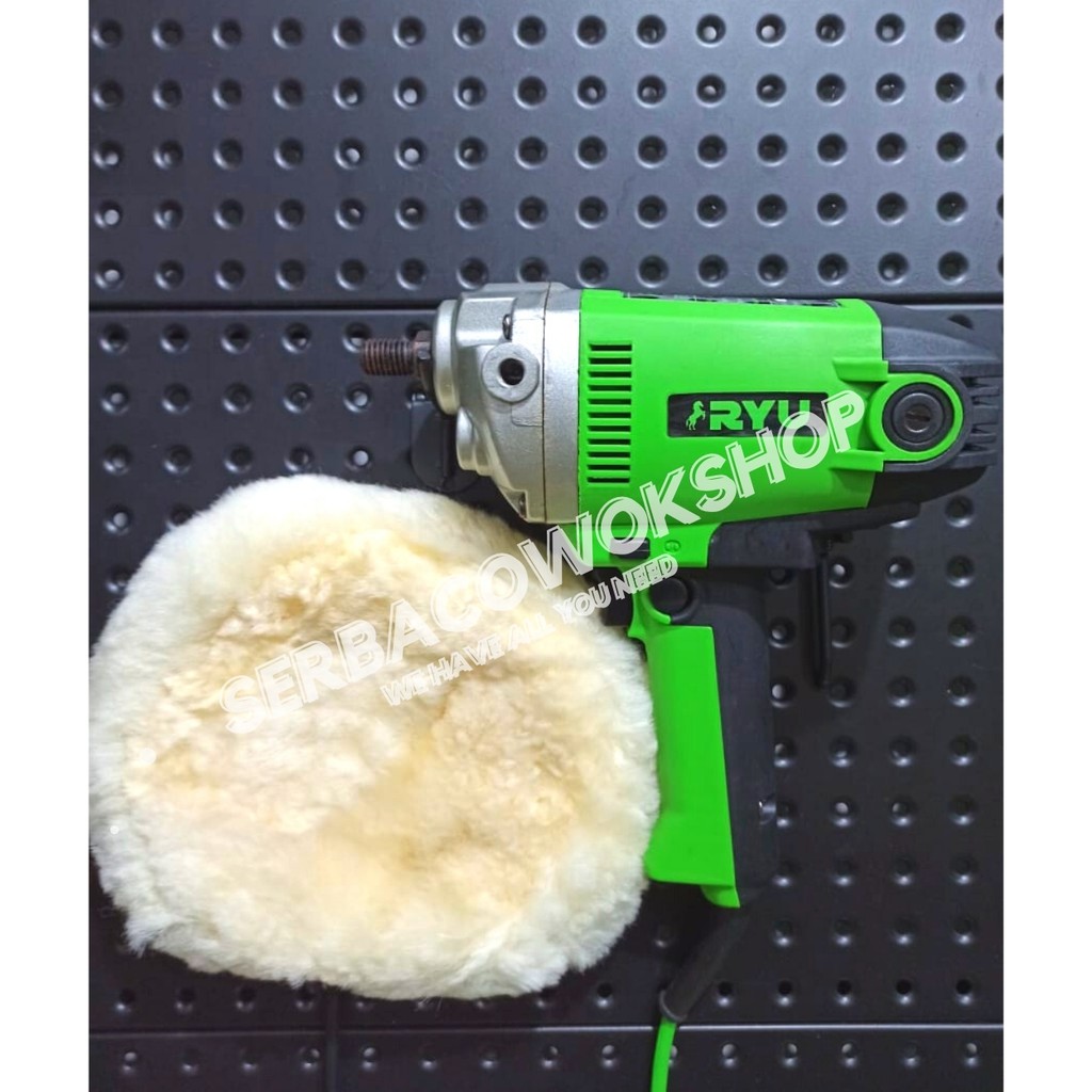 RYU Mesin Poles RGP 180 E - Car Gun Polisher 7&quot; Inch 900 Watt Termurah Berkualitas