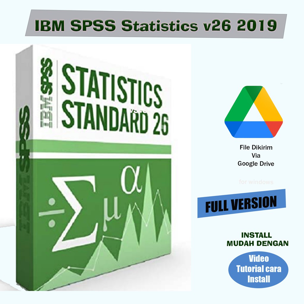 Jual IBM SPSS Statistics V26 | Shopee Indonesia