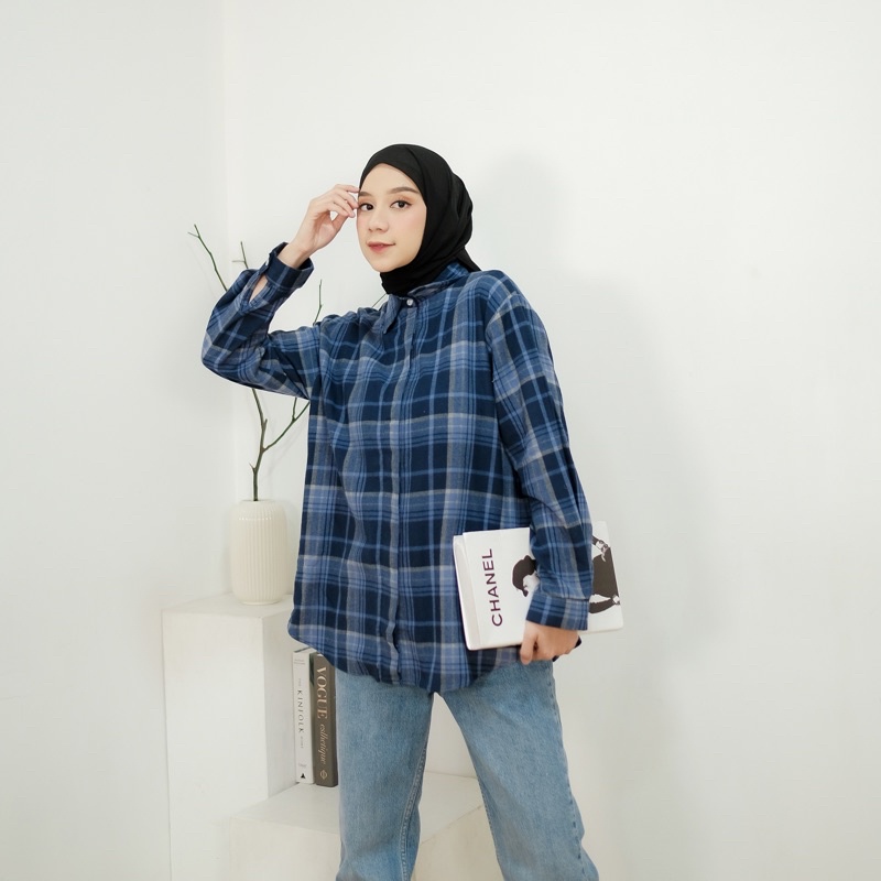 Flanel Oversize Shirt Loewy
