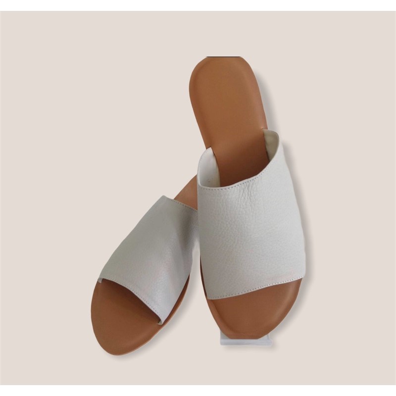 Sandal wanita / sandal wanita kulit asli / sandal teplek