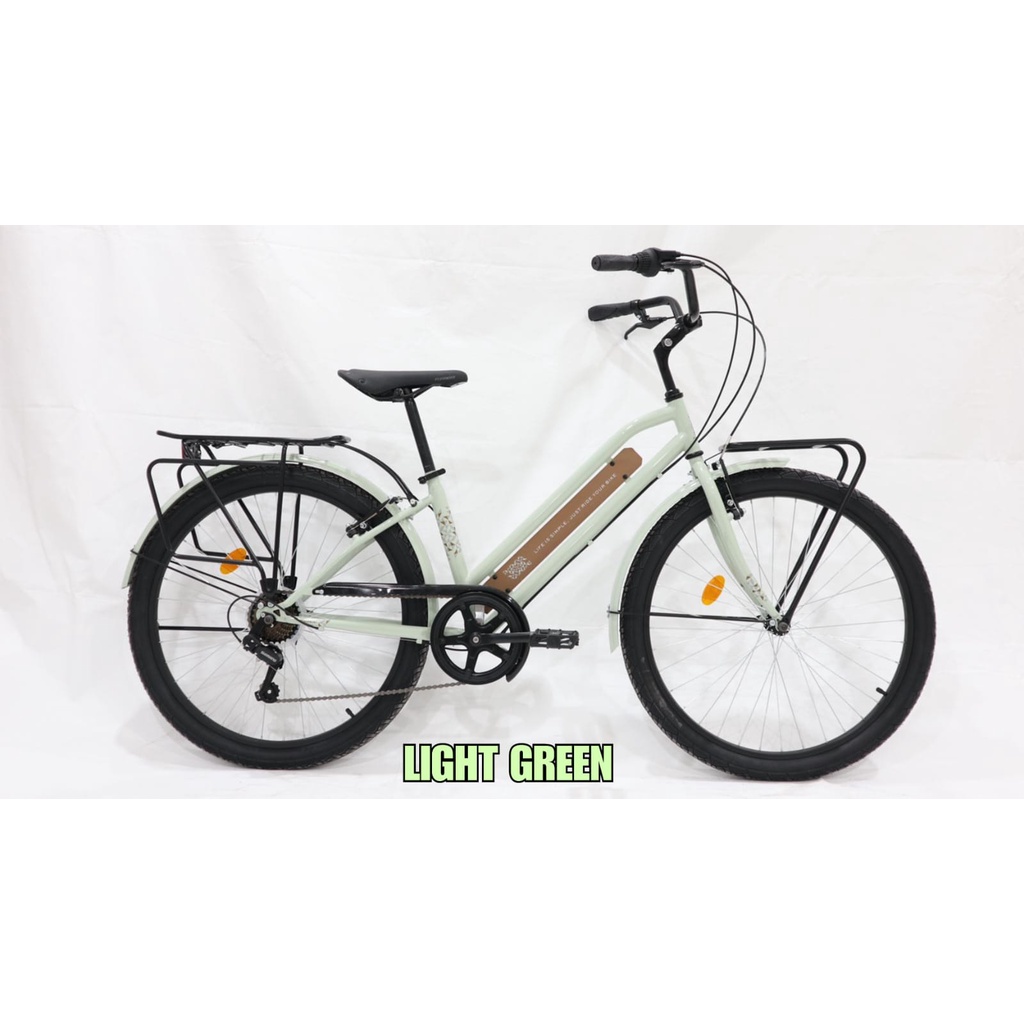 SEPEDA CITY BIKE ELEMENT BERGAMOUNT 26 INCH 7SPEED