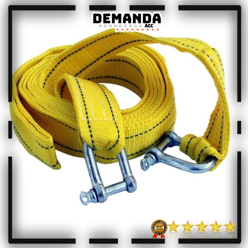 TALI DEREK MOBIL TOWING EMERGENCY CAR ROPE 3 METER 3 TON