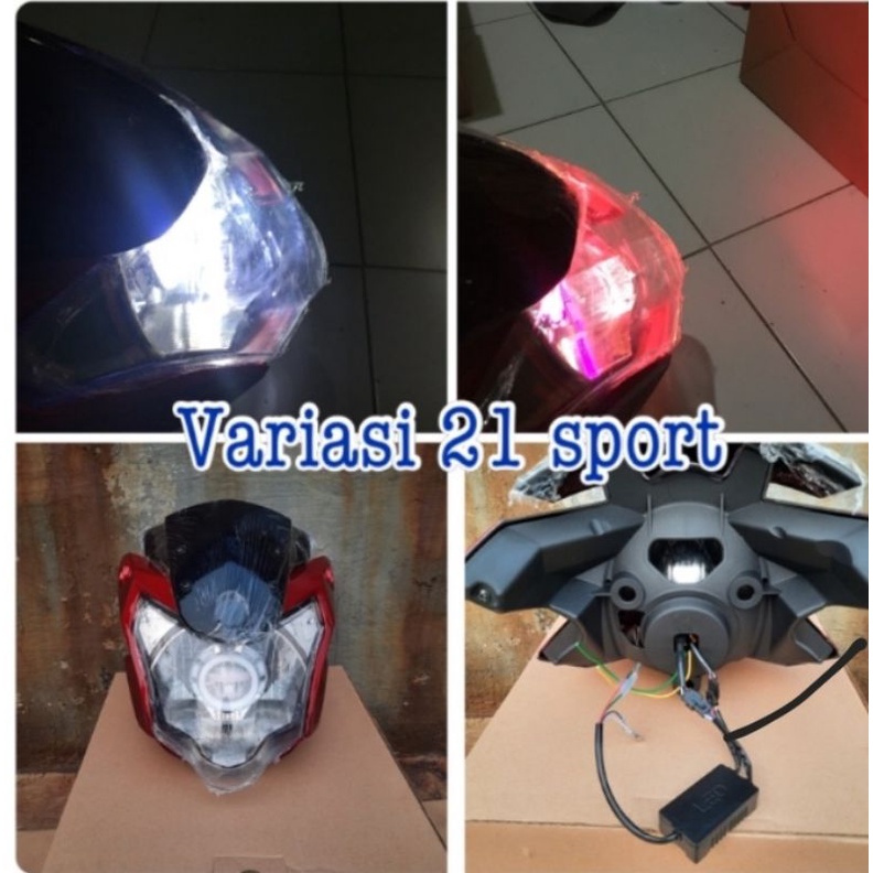 Reflektor new vixion advance/projie vixion/headlamp projie nva/kepala projie new vixion