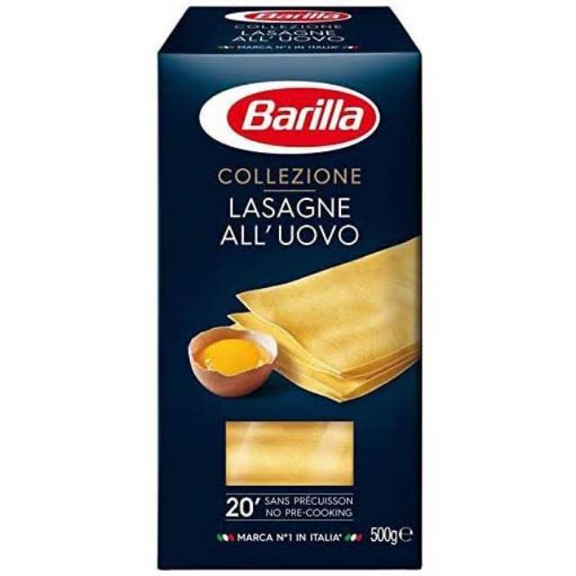 

Barilla Lasagna All 'Uovo 500gr