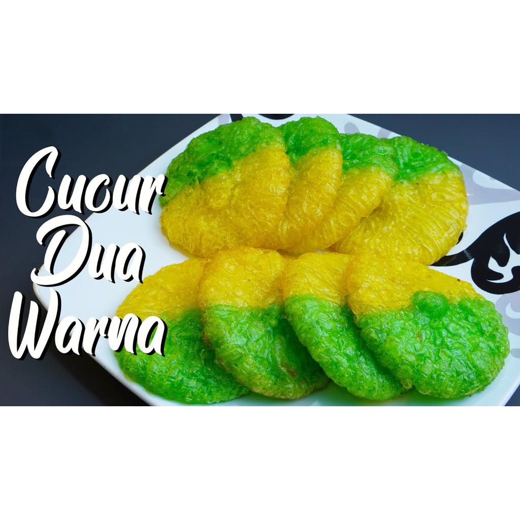 Cetakan Kue Cucur / Kucur Pelangi atau Cucur Selingkuh