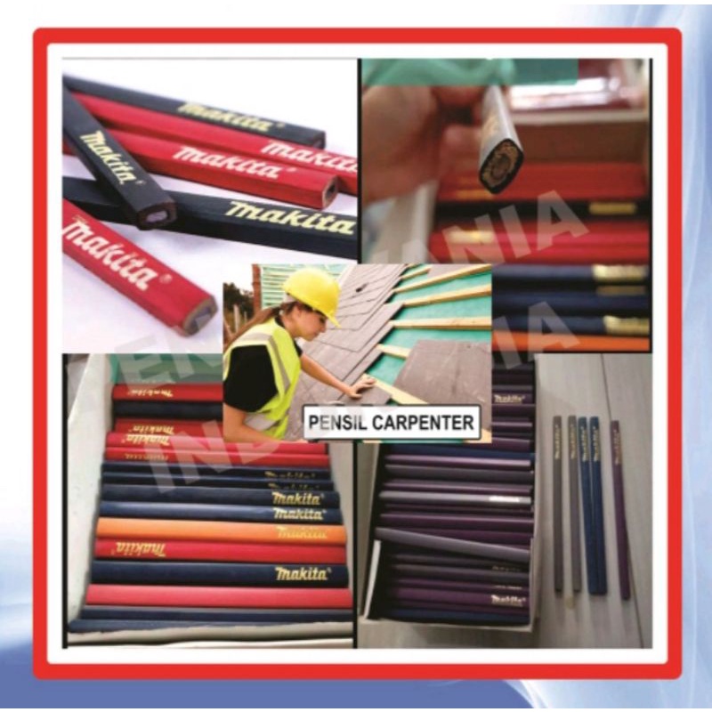 

Pensil petukang merek Makita / Pensil Bangunan