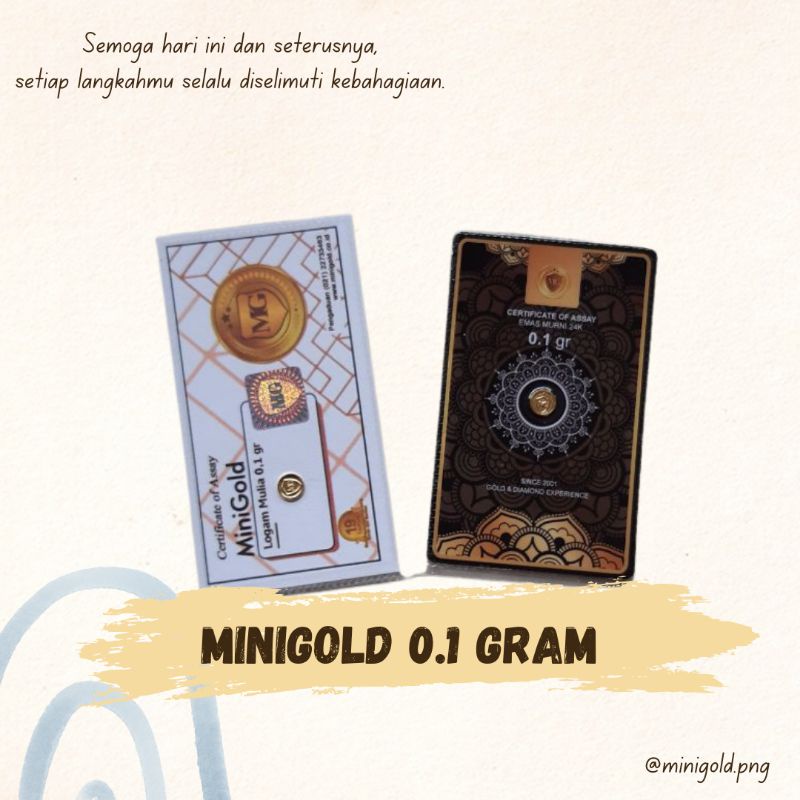 MINIGOLD 0.1 GRAM