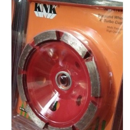 Diamond whell turbo 4 inch KNK batu gerinda mangkok 4 inch