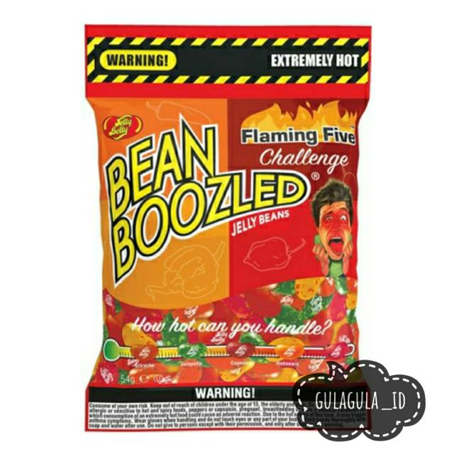 NEW EDITION  Bean Boozled Flaming Fiery Five Refill Bag 1.9oz