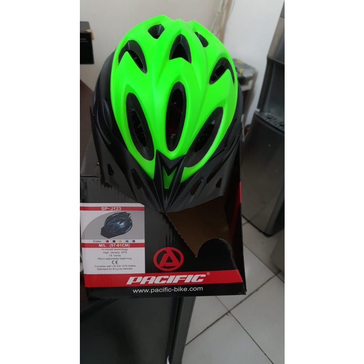 HELM SEPEDA PACIFIC SP-J 123 ORIGINAL HELMET BICYCLE SNI