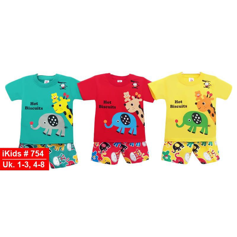 SETELAN IKIDS PENDEK 0-5thn.