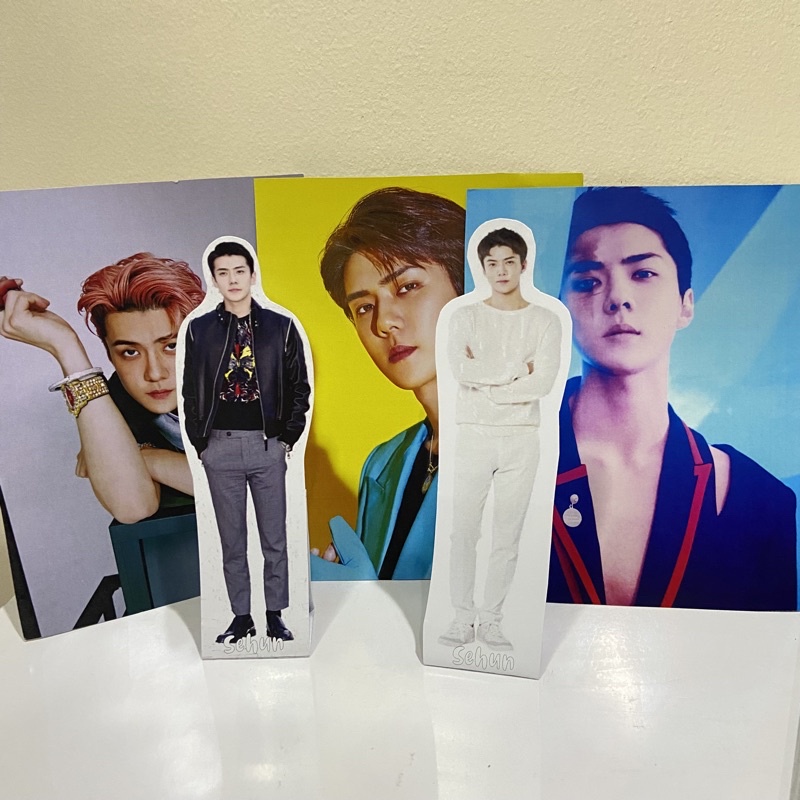 Sehun EXO Mini Poster & Carton Standee