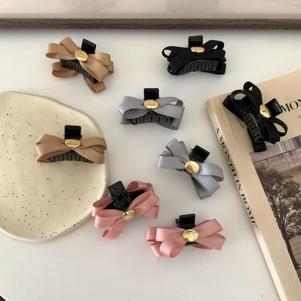 PREMIUM CLASSIC FRENCH SATIN BOWKNOT HAIRPIN PASTEL COLOR GIRL BANGS CLIP GIRLY HAIR ACCESSORIES AKSESORIS RAMBUT PITA PANJANG KLASIK KPOP KOREA KOREAN HIGH QUALITY JENNIE BLACKPINK STYLE JEPITAN RAMBUT PITA RIBBON BOW KNOT ANAK GIRL WANITA WARNA JEPIT