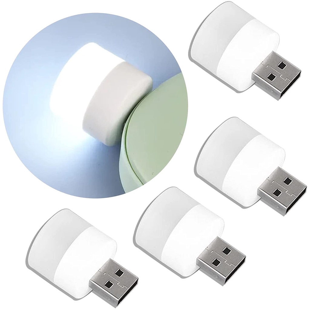 Lampu USB LED Mini Portable Emergency Light Lampu Tidur Kamar