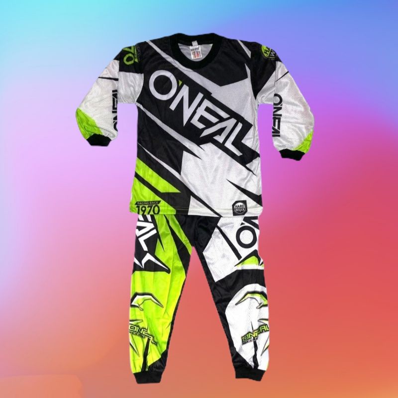 SETELAN BAJU ANAK MOTOR CROSS#jersey motor cross/