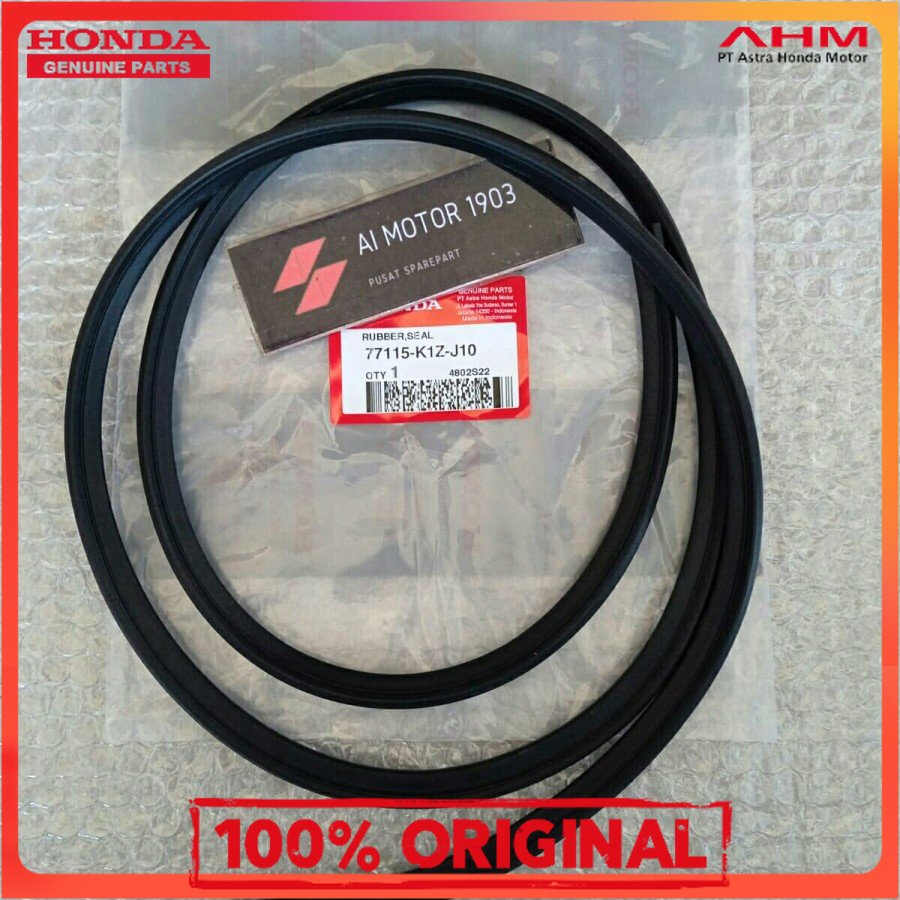*Ori Ahm  RUBBER SEAL KARET JOK NEW PCX 160 PCX160 77115-K1Z-J10 77115K1ZJ10 Terjamin asli 100% ahm 