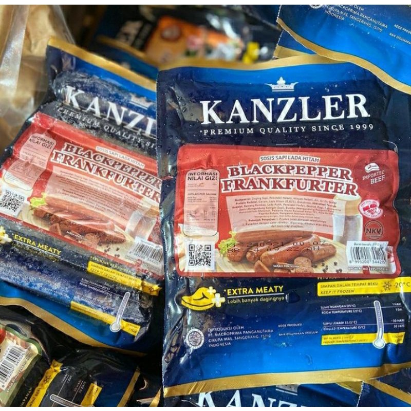 

kanzler beef blackpepper frankfurter