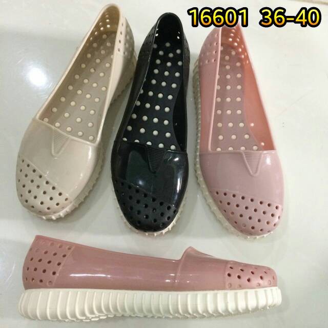 jelly shoes bara bara sepatu wanita flat shoes barabara import 16601