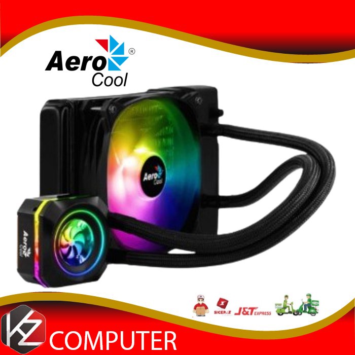 Liquid CPU Cooler AEROCOOL - PULSE L120F, Intel &amp; AMD