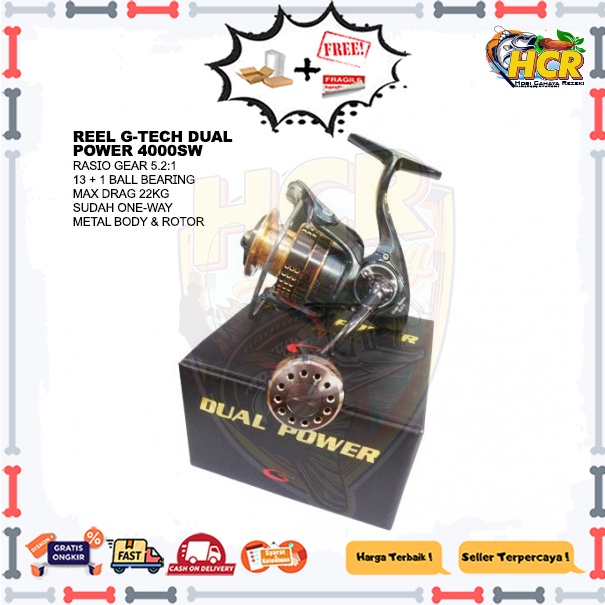 Reel G-Tech Dual Power 4000SW