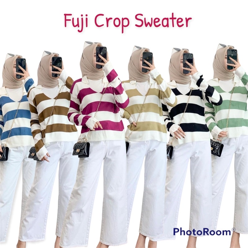 FUJI CROP SWEATER