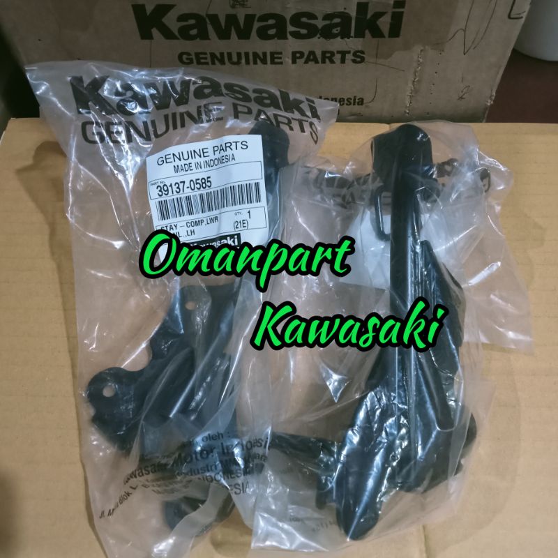 BREKET FAIRING BAWAH SET KAWASAKI Z250SL Z250 SL ORIGINAL KAWASAKI