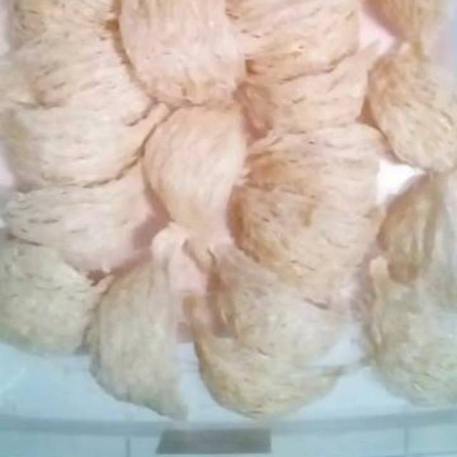 Sarang Burung Walet Super Hancuran Putih Bersih Alami Tanpa Kimia