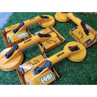 Kop Kaca 2 Kaki (Max 50kg) Glass Suction Double Cup INGCO HSUO25001