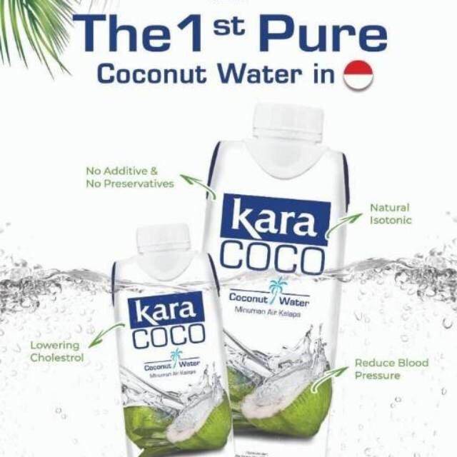 

AD KARA Coco Air Kelapa Murni Asli (Pure Coconut Water) 330 ml - 1pc