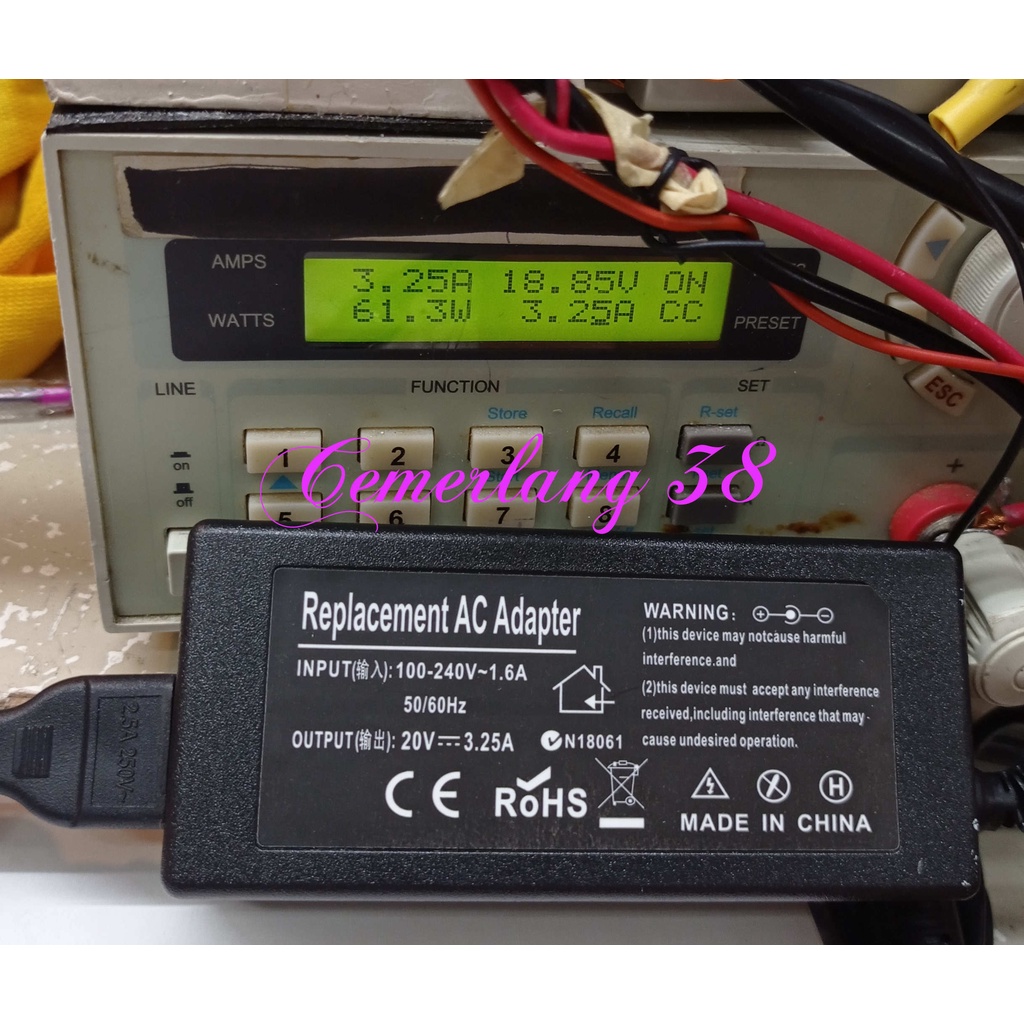 Switching Adaptor 20V 3.25A LRS