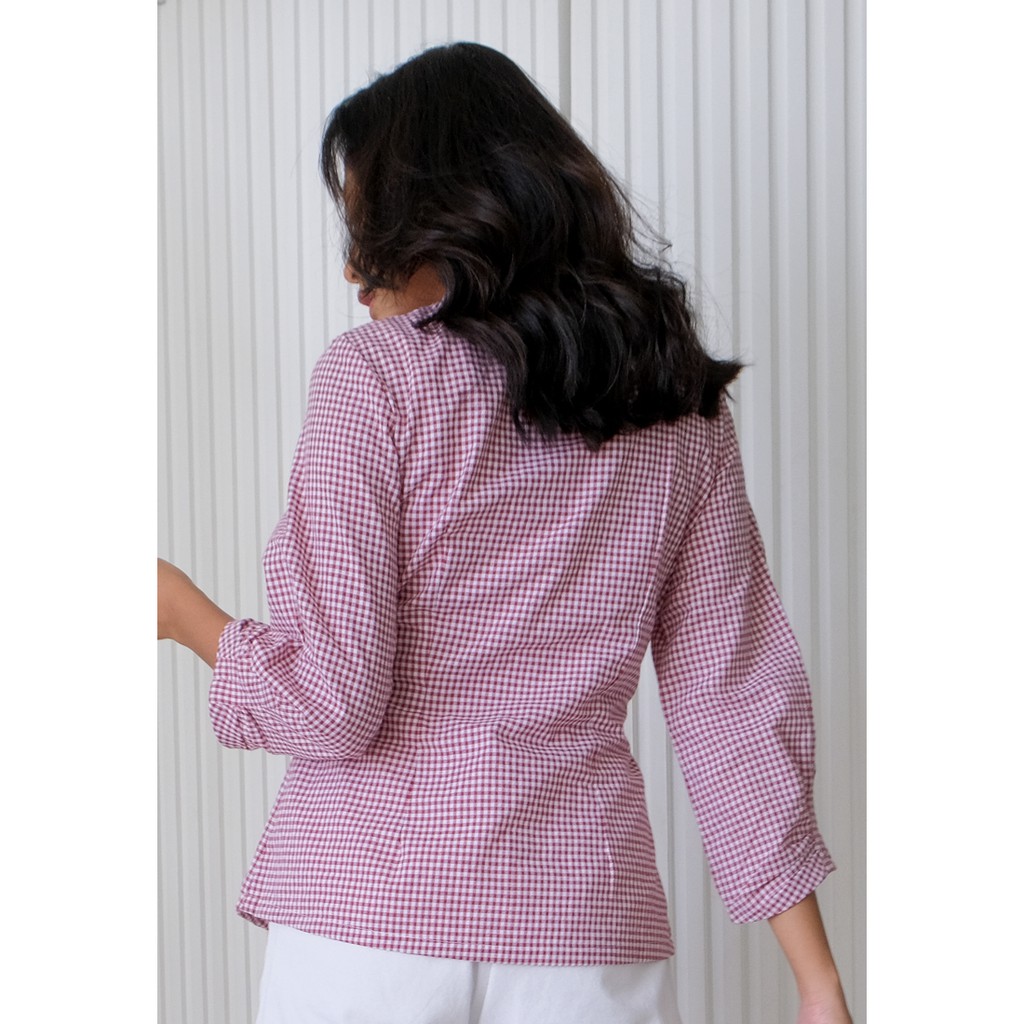 Nayara Blouse Basic Ifani Motif