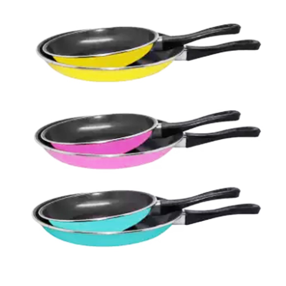 Frypan Warna Maspion Fancy 2 pcs - 18 cm dan 23 cm