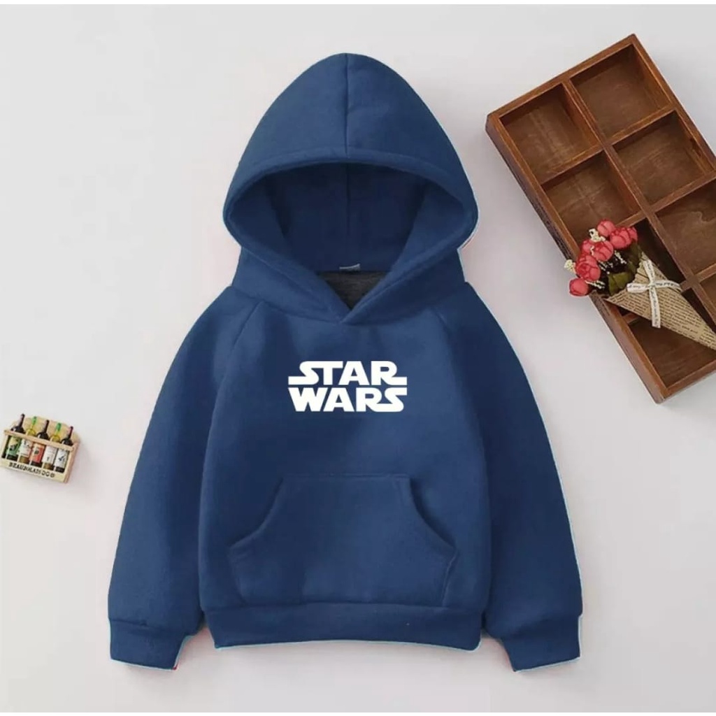 HOODIE ANAK STARWARS - ATASAN ANAK TEBAL PREMIUM