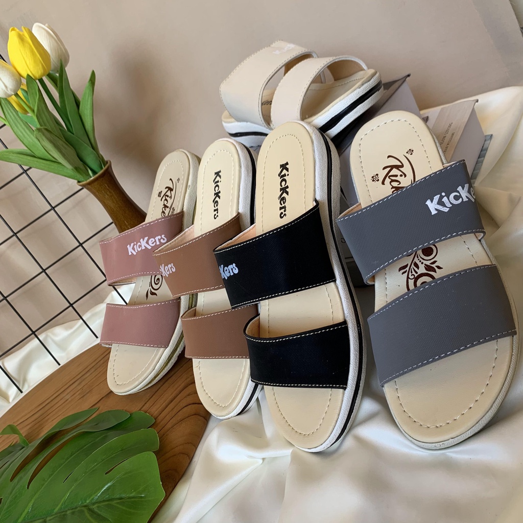 sandal SLOP2 11 SENDAL WANITA cewek terlaris kampus kece populer trandy termurah WEDGES WANITA SANDAL 5cm KEKINIAN TERBARU SELOP SENDAL WADGES PEREMPUAN PESTA KONDANGAN CEWEK TINGGI SLOP Wedges Sandal Selop / Slop Casual Murah Sepatu Wedges Wanita Casual