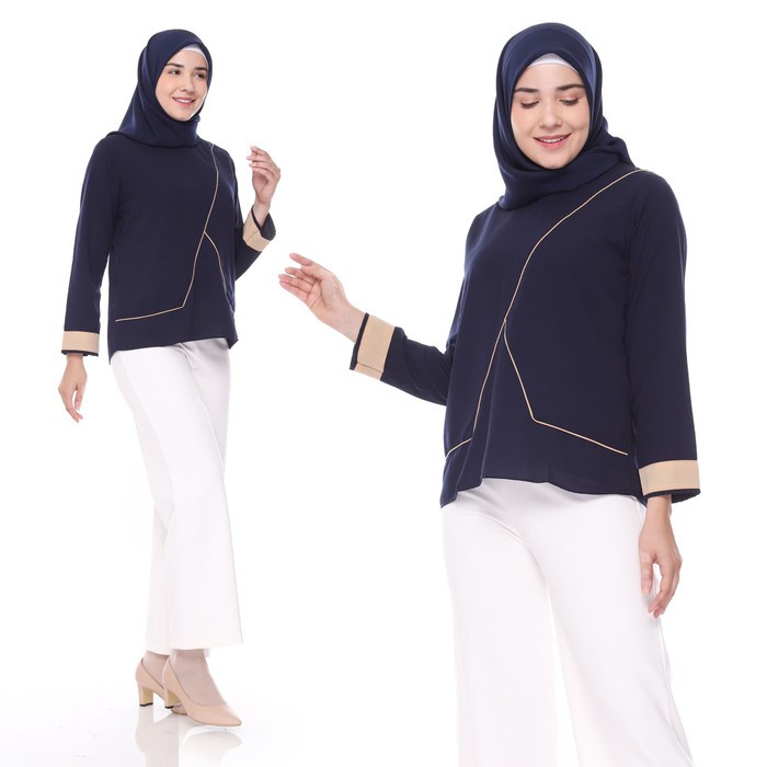 Baju Blouse Atasan Wanita Muslim Niki Murah Terbaru