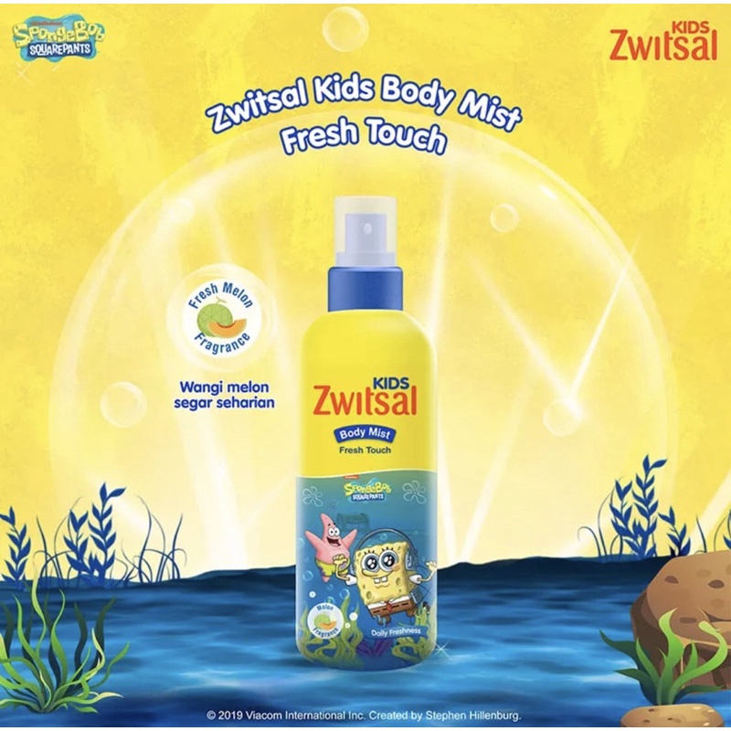 Zwitsal Body Mist Fresh Touch / Soft Touch 100ml 100 ml