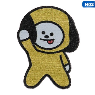 1Pc Stiker  Dinding  Decal Desain BTS bt21  chimmy cooky 