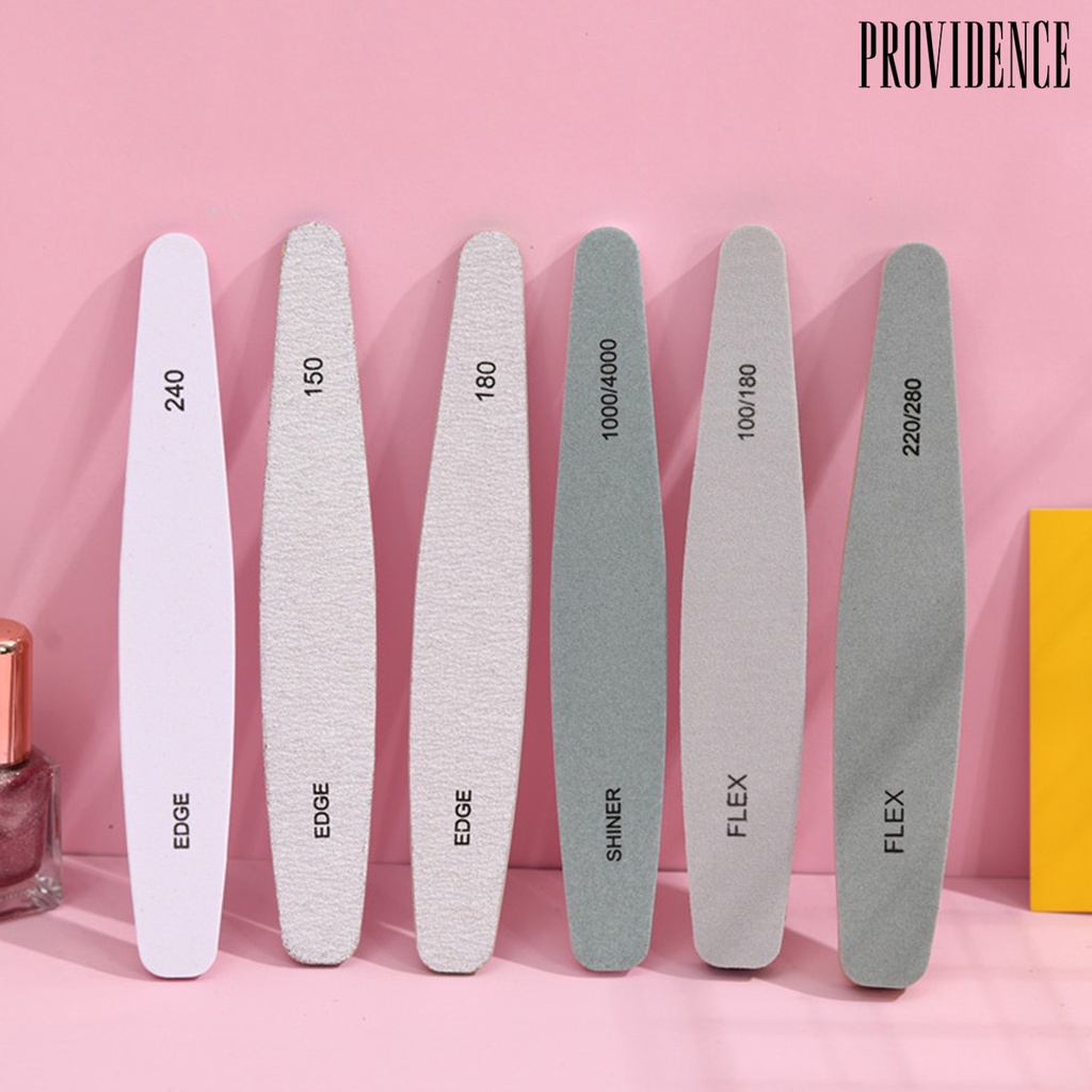 Providence 6pcs / Kotak Kikir Kuku Diy Bahan Pp Untuk Wanita