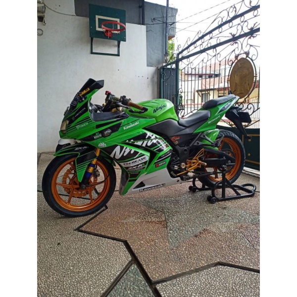 STRIPING/STIKER KAWASAKI NINJA 250 KARBU/CARBU stiker motor ninja karbu/carbu 250