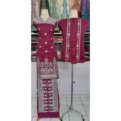 bahan/bakal baju kurung couple