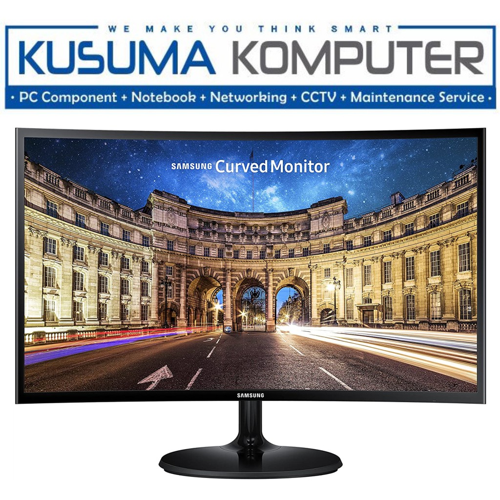 Samsung Curved Monitor 24&quot; C24F390, Freesync, FHD, 4Ms, LC24F390FHE