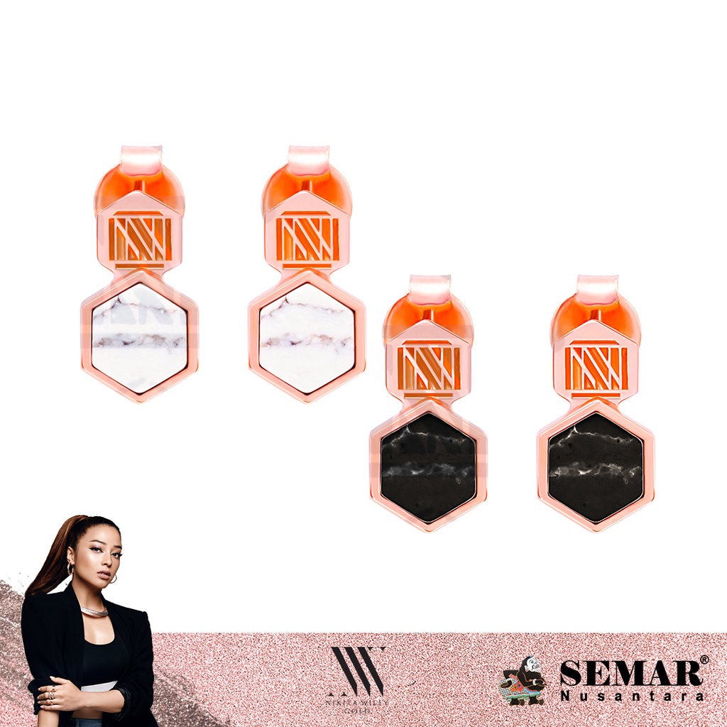 Nikita Willy Gold Anting Emas Renaissance Castella - Earrings Semar Nusantara