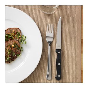 Promo 4 Pcs Pisau Bergerigi IKEA SNITTA Pisau Makan Steak Dapur Roti Knife Terbaru JMT1304  Produk