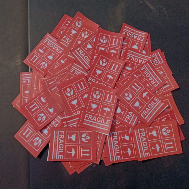 

STIKER FRAGILE BAHAN MIX BONTAK DOFT DAN GLOSY
