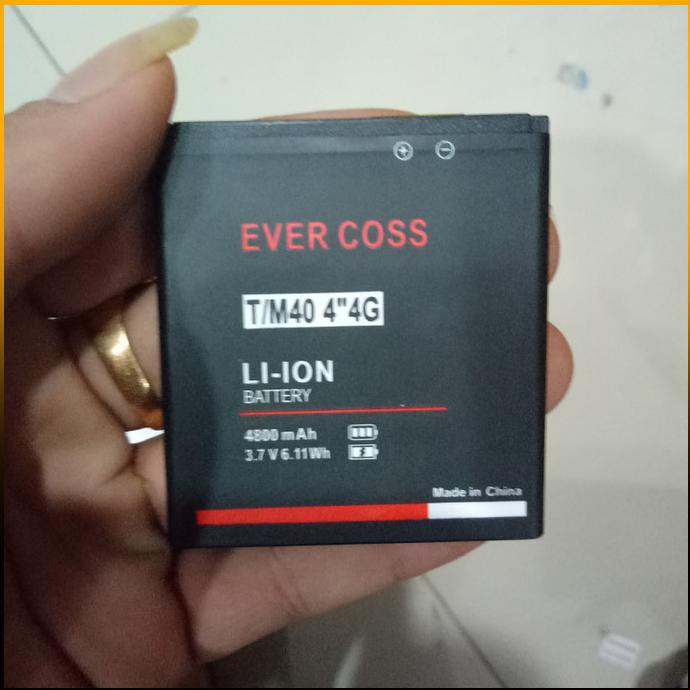 BATERAI HANDPHONE BATERAI EVERCOSS M40 ORIGINAL BB1257