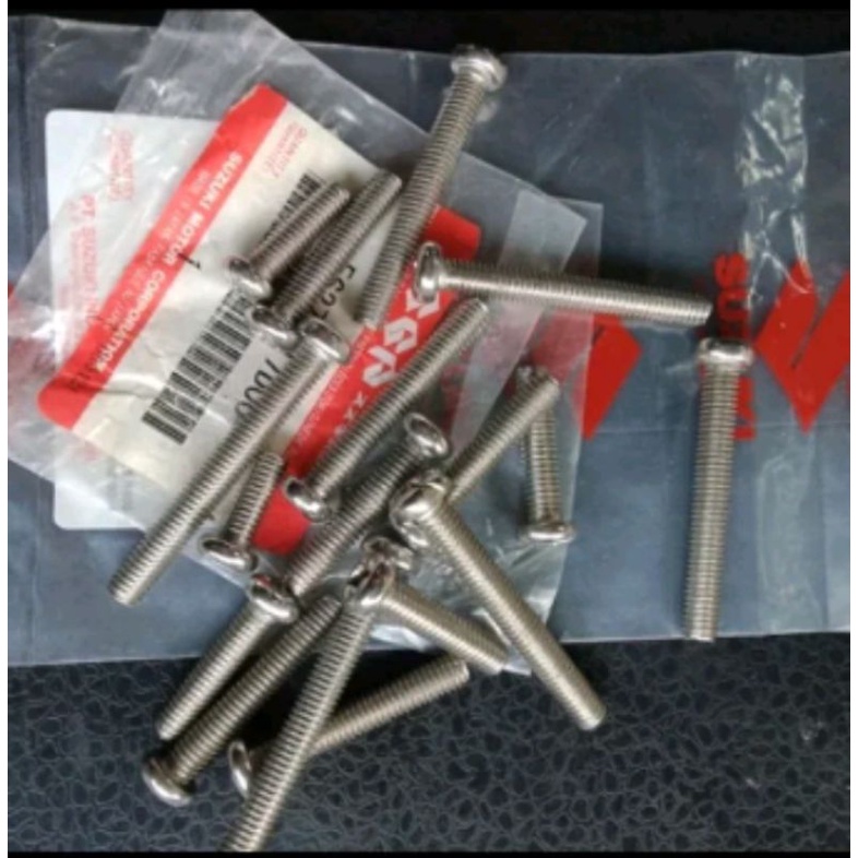 ORIGINAL baut block blok bak kalter cover mesin suzuki RC rc100 bravo sprinter tornado spirit Asli